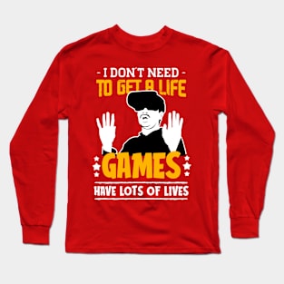 Gamer T-Shirt Long Sleeve T-Shirt